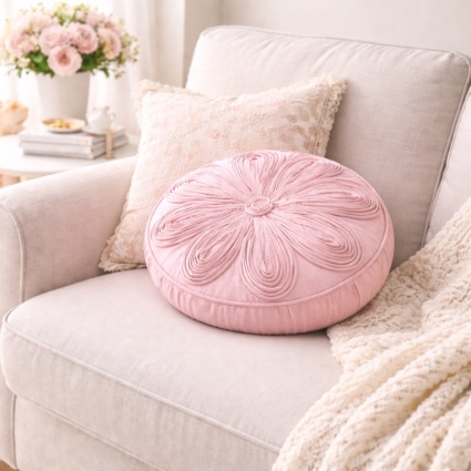 Daisy Round Cushion