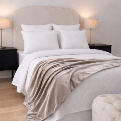 Florence Throw Champagne