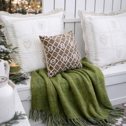 Brushed Woolen Throw