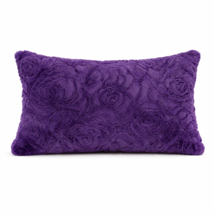 Soft comfy rose cushion