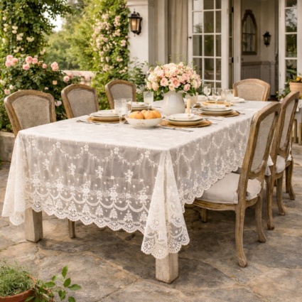 Lace Tablecloth Willow