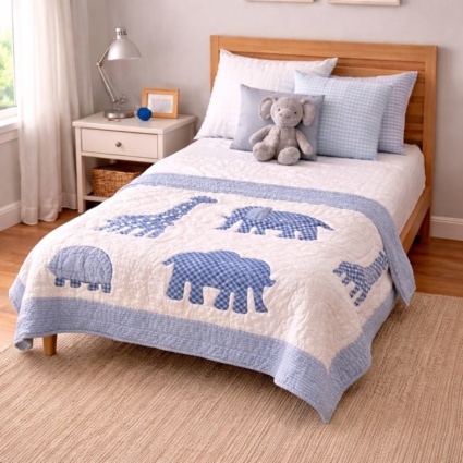 Zora Hand Quilted Blanket