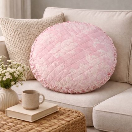French Rose Deco Cushion