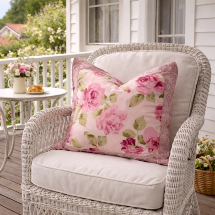 Country Rose Cushion