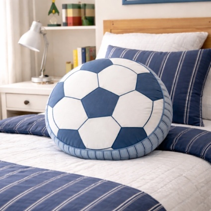 Round Football Cushion