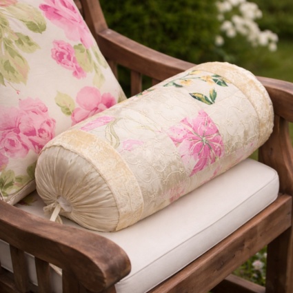 Floral Patch Bolster Prefilled