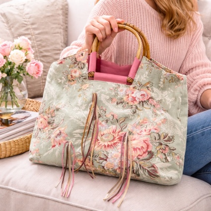 Rachel Boho Chic Floral  Bag