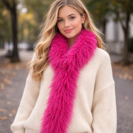 Elle Fur Scarf