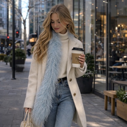 Elle Fur Scarf