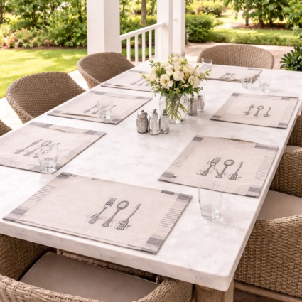 Placemat set Le chef