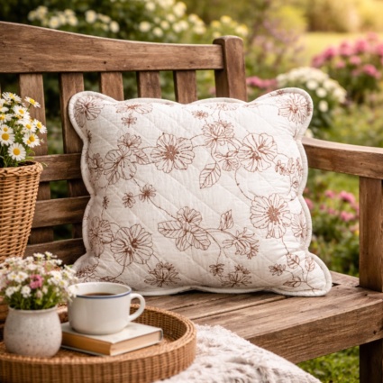 Embroidered Cushion