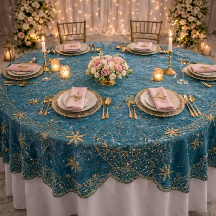 Meher Zardosi Tablecloth