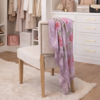 Scarf Whispers Lavender