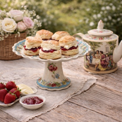 Savoy Pedestal Serving Platter