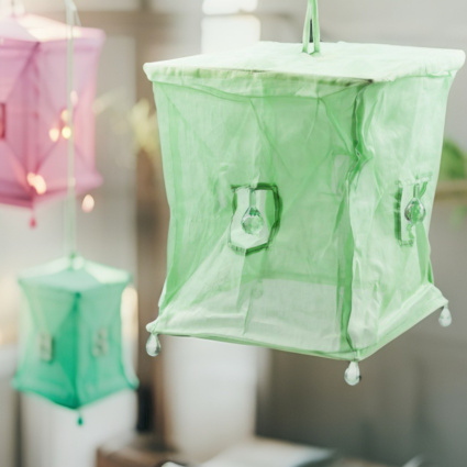 Crystal Fabric Lantern