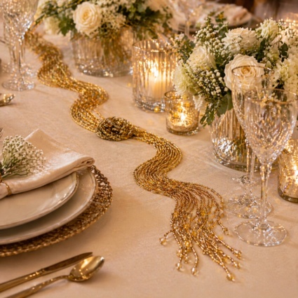 Beaded Gold