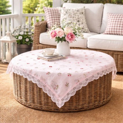 Organdy Table Topper