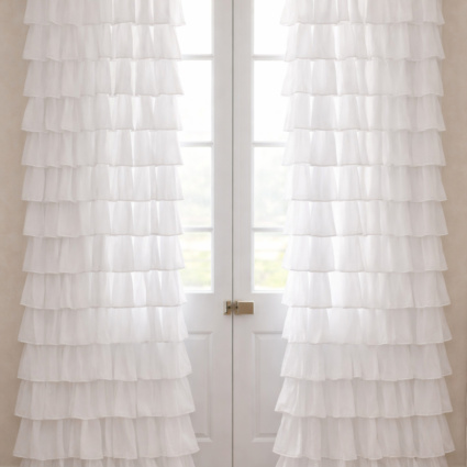 Set of 2 Cascade Curtains