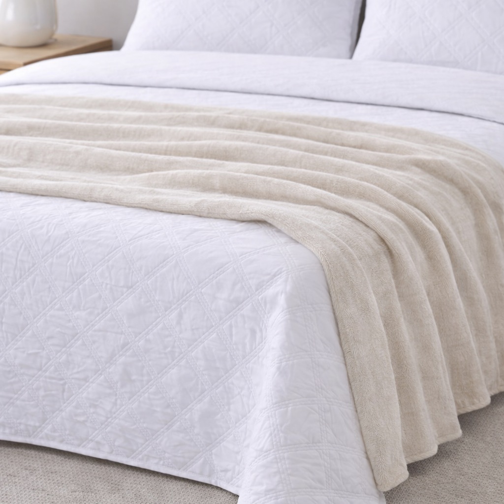 Linen Sheer Throw
